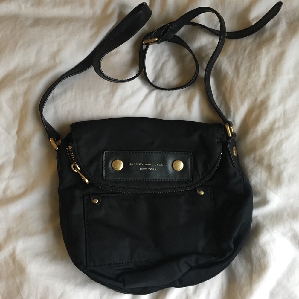 Marc Jacobs Black Nylon Crossbody